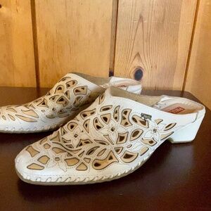 Pikolinos Leather Mules Shoes sz 39